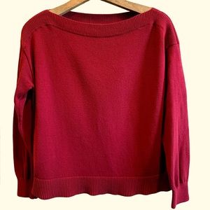 Everlane Soft Cotton Boatneck Sweater